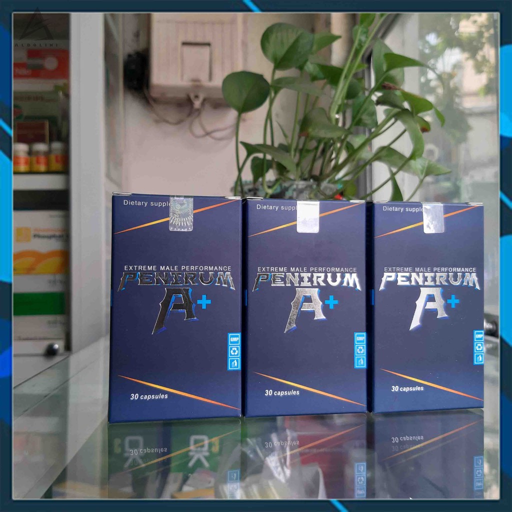 VIÊN UỐNG SINH LÝ PENIRUM A - Nâng Bản Lĩnh Thỏa Đam Mê Khẳng Định Đẳng Cấp Phái Mạnh - Chính Hãng Hộp 30 Viên [Che Tên] | BigBuy360 - bigbuy360.vn
