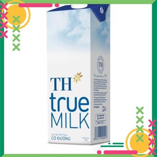 Hộp 1L sữa tươi tiệt trùng Có Đường/Ít đường/Nguyên Chất TH True Milk date mới