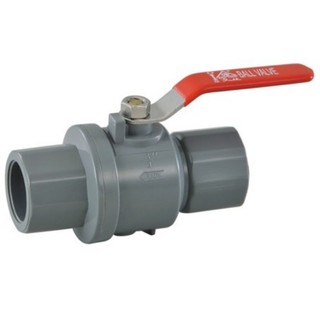 van ống nước nhựa phi 27 tay gạt bi inox