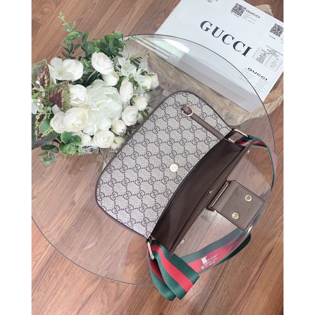 Túi Gucci Kaws bag size 25 đeo kẹp nách fullbox sang xinh