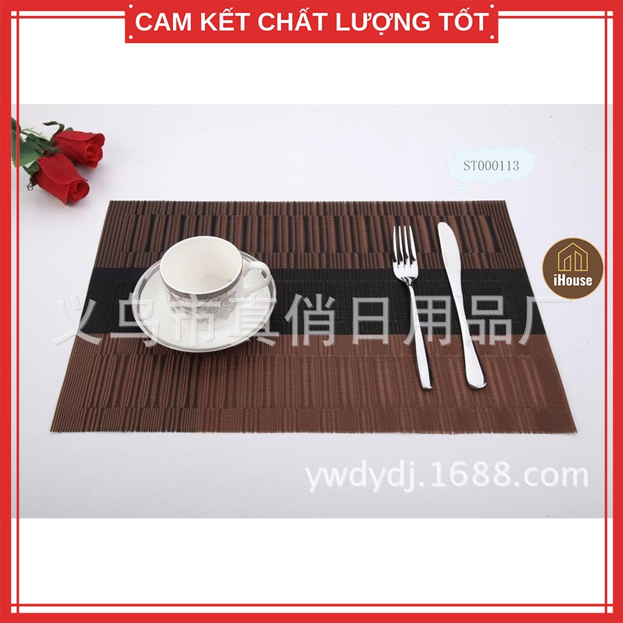 Miếng lót bàn ăn Placemat cách nhiệt, Tấm thảm lót bàn ăn cho nhà hàng khách sạn cao cấp