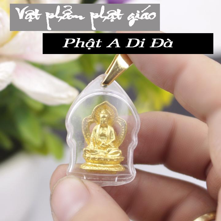 MẶT DÂY CHUYỀN HÌNH PHẬT A DI ĐÀ BÌNH AN