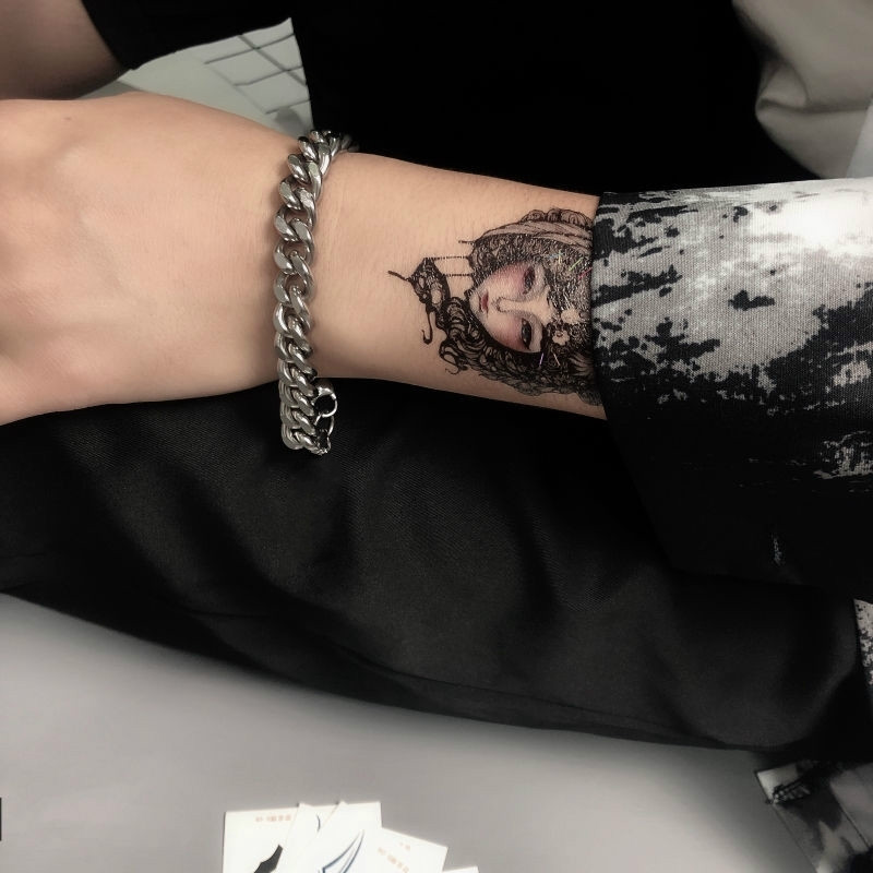 Vòng tay dây xích phong cách Hàn Quốc cổ điển cá tính cho nam