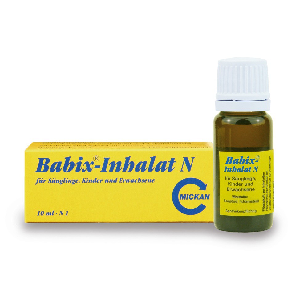 Tinh dầu ngừa cảm cúm Babix-Inhalant 10ml - Đức