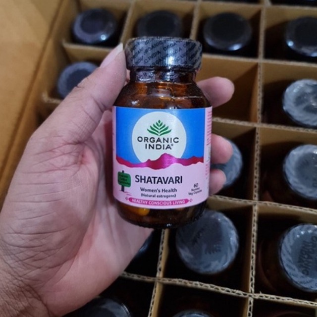 Viên uống Shatavari Organic India 60 viên