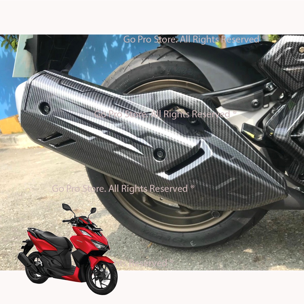 [CHÍNH HÃNG] Ốp Hông Pô VARIO 160cc 2022 Nhựa Xi