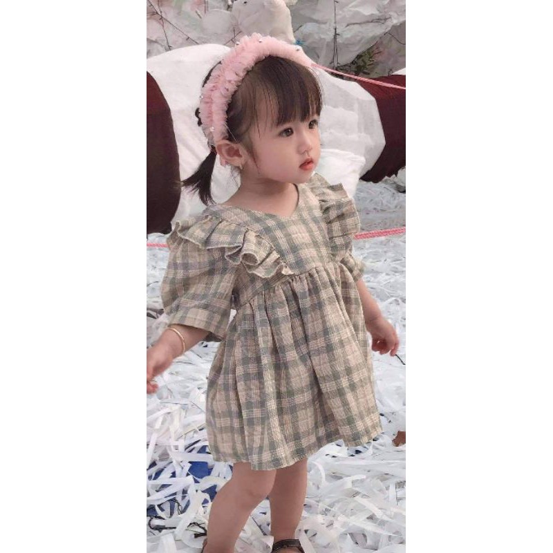 Váy hè cho bé gái size 4-30kg ⚡ Hàng thiết kế xịn xò (Có video và ảnh khách mặc)