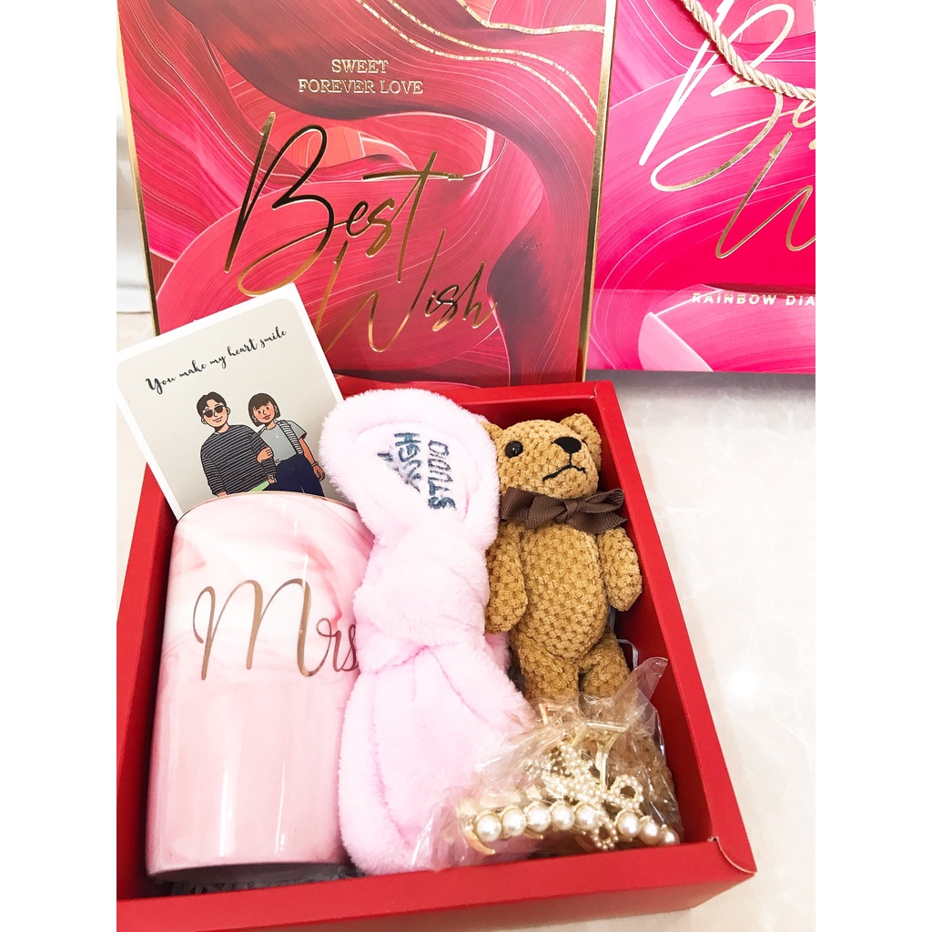 Set quà tặng bạn gái dịp 20/10, sinh nhât, anni, 8/3..