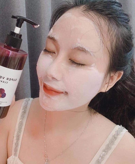 SỮA RỬA MẶT RAU CỦ SỦI BỌT VEGITOKS 200ml