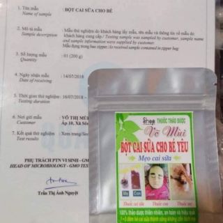 Bột bôi cai sữa mẹo cho bé yêu