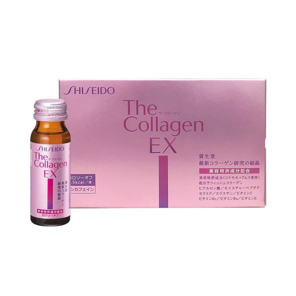 Collagen Shiseido EX dạng nước uống - hộp 10 lọ 50ml Nội Địa Nhật Bản