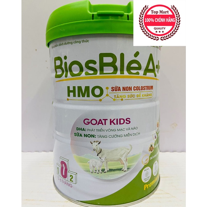 Sữa dê Biosble A+ Goat Kid số 0 - Sữa cho bé dị ứng đạm bò, phát triển thể chất trí não