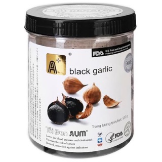 Tỏi đen cô đơn AUM bóc vỏ hũ 500g