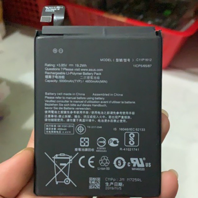 Pin Asus Zenfone C, Zenfone Go,Zenfone 3 Max 5.2 ,Zenfone 3 Max 5.5, Zenfone 6, Zenfone 2 Lazer, Zenfone, C11P1708
