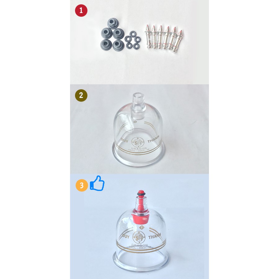 Phụ kiện ly giác hơi loại xuất khẩu