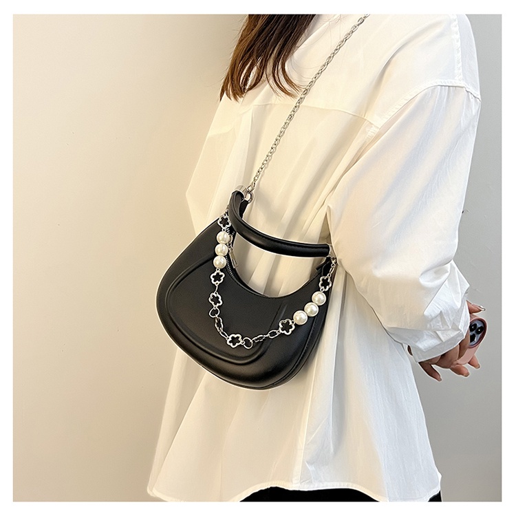 Túi Đeo Chéo Một Bên Vai Cầm Tay Màu Trơn Thời Trang Hàn Quốc