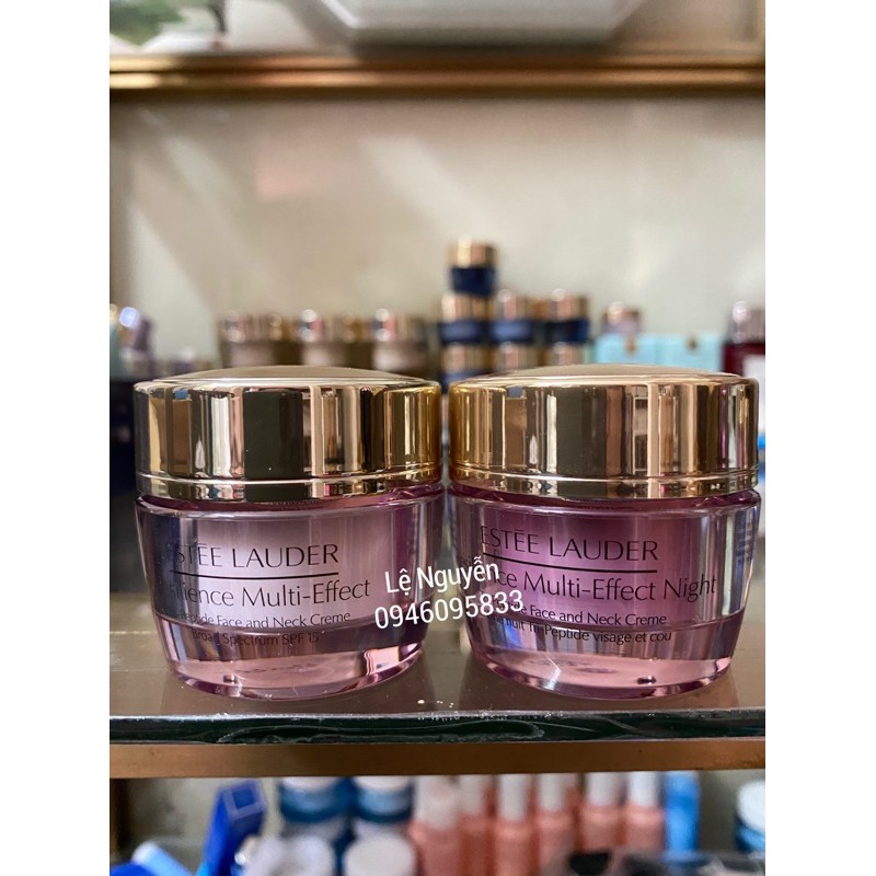 Bộ đôi kem dưỡng nâng cơ chống lão hoá ngày  và đêm estee lauder