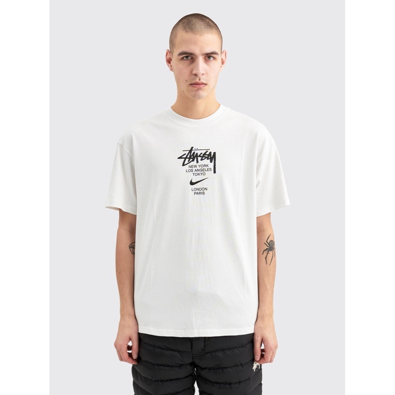 Áo thun Nike Swoosh x Stussy +++DD3343-010-121-341+++ Chính Hãng cho Nam