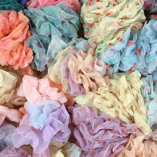 Cột tóc srunchies nhiều kiểu ( ngẫu nhiên màu )