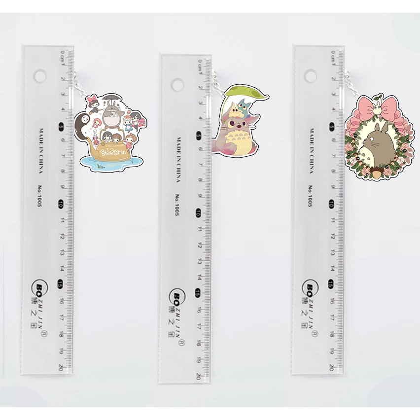 thước kẻ treo totoro TKT17 thước kẻ cute dễ thương hoạt hình thần tượng