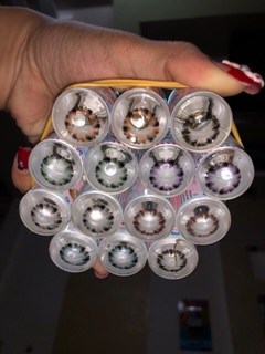 Mẫu lens pudding đủ màu