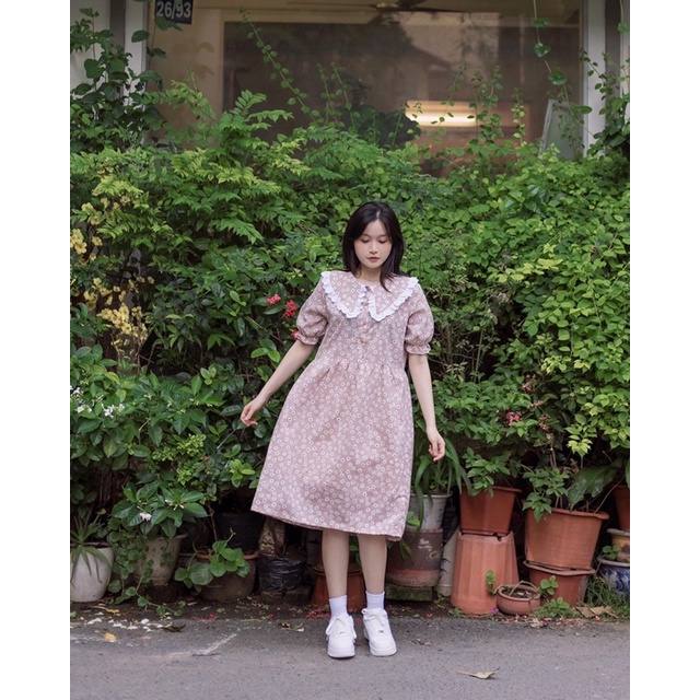Đầm hoa nhí | Lá Xoè