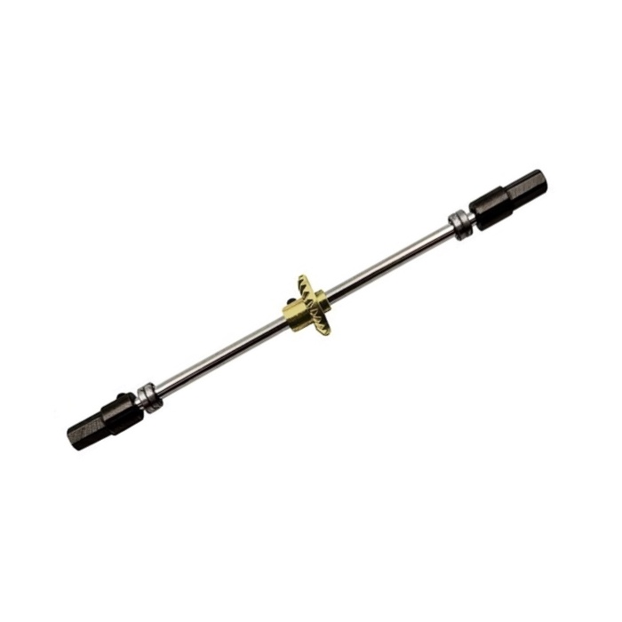 Set 2 trục trước và sau cho xe hơi điều khiển từ xa WPL C14 C24 C34 C44 C24-1 1/16