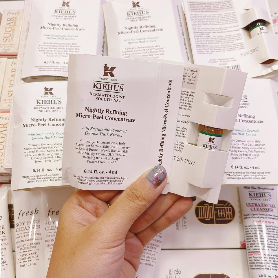 Tinh Chất Trẻ Hóa Dưỡng Da Kiehl's / Kiehls Nightly Refining Micro Peel 4ml