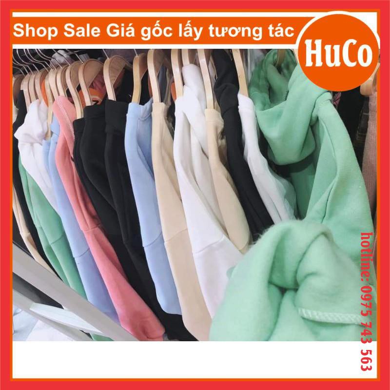 áo hoodie thời trang thu đông nam nữ - nỉ người da vàng -áo có túi bụng form rộng unisex freesize giá rẻ