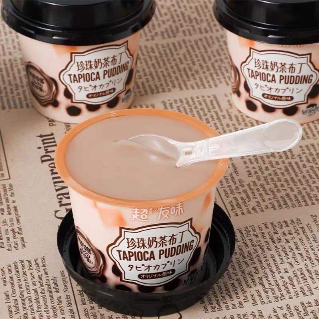 Thạch Pudding trà sữa trân châu