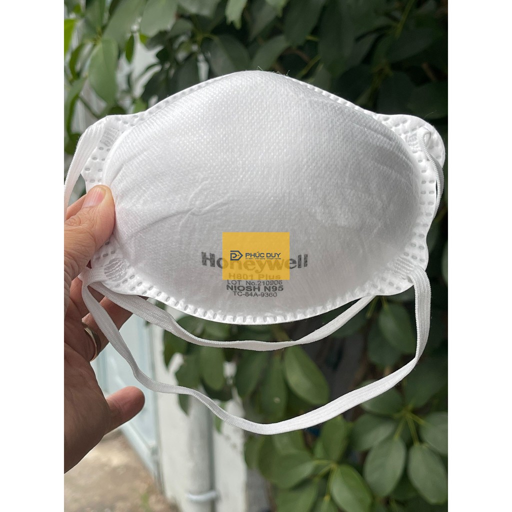 [CHÍNH HÃNG ] HỘP 20C Khẩu trang N95 Honeywell H801 Plus Đeo gáy, Chống Bụi Mịn PM2.5, ngăn vi khuẩn