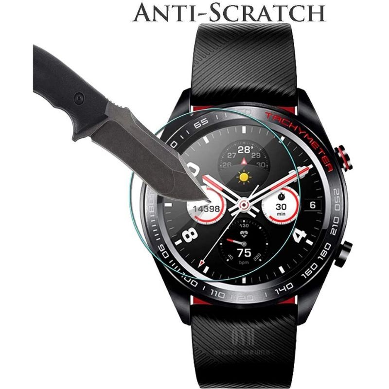 Kính cường lực 2D chống trầy xước bảo vệ cho đồng hồ Honor watch magic / Huawei watch GT Elegent