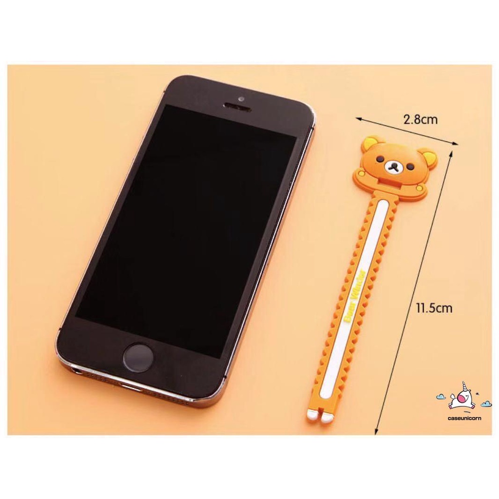 Dụng cụ quấn dây cáp gọn gàng bằng silicon kiểu dáng hoạt hình dễ thương