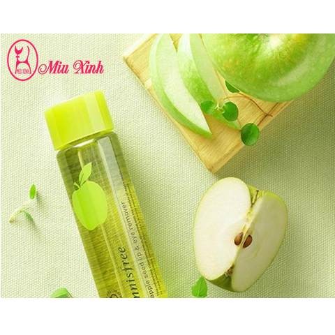 TẨY TRANG MẮT MÔI [INNISFREE] Apple Seed Lip and Eye Remover