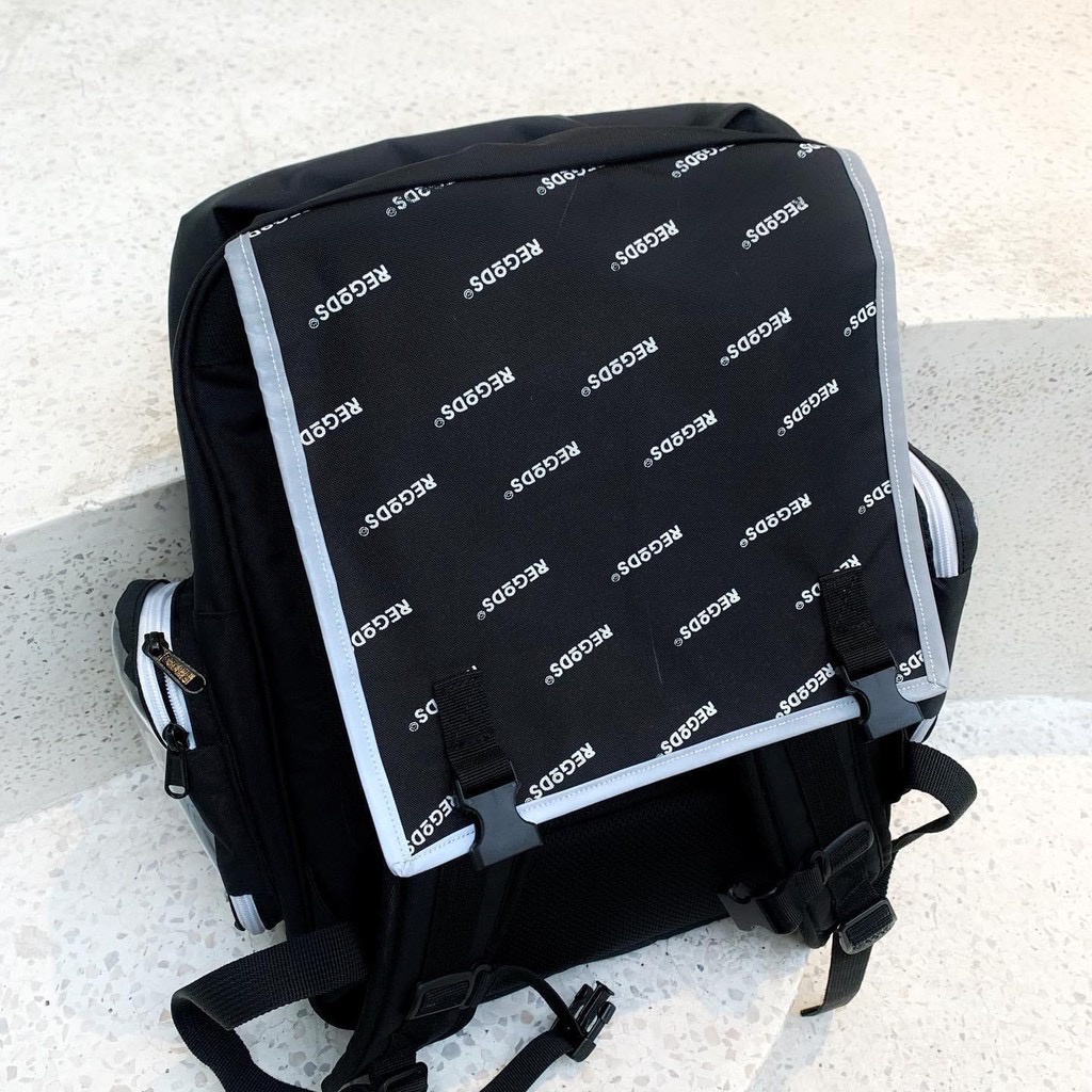 Balo đi học hologram đổi màu ZAMAC có ngăn laptop, phản quang form Ulzzang unisex - ZMB33