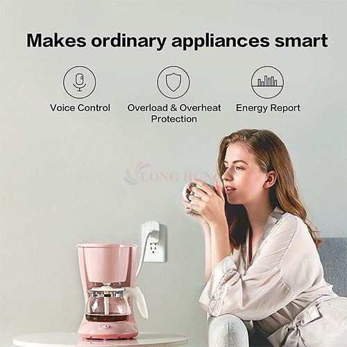 Ổ cắm điện thông minh Aqara Smart Plug Zigbee US AP003USW01 ZNCZ12LM - Hàng chính hãng