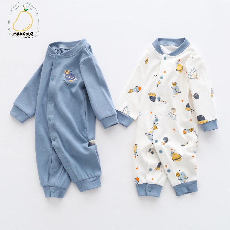 Bộ Bodysuit, Bộ Liền Thân Họa Tiết Đáng Yêu Dành Cho Bé Trai Và Bé Gái M008