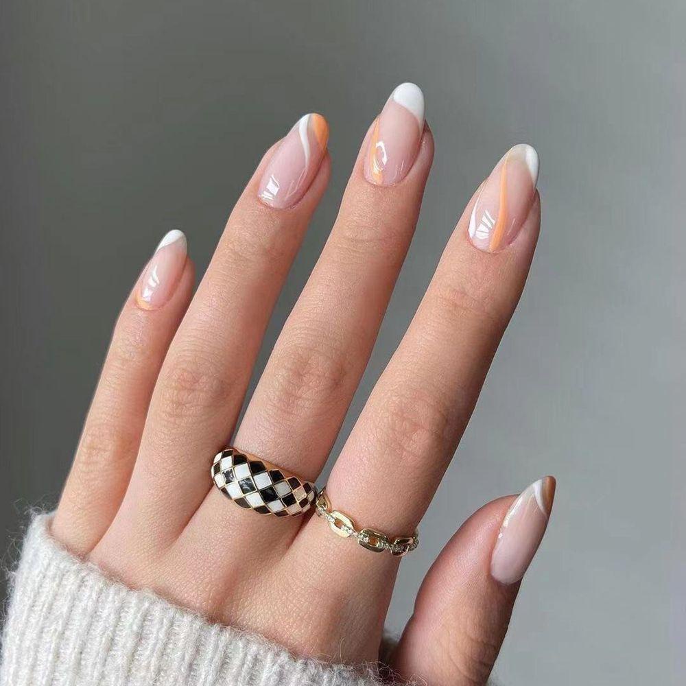Bộ 24 Móng Tay Giả Che Phủ Toàn Diện Tháo Rời Được