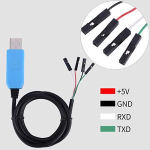 Module USB to TTL UART Serial PL2303 có dây (loại tốt, màu xanh)