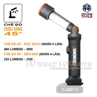 ĐÈN PIN WORX WX027