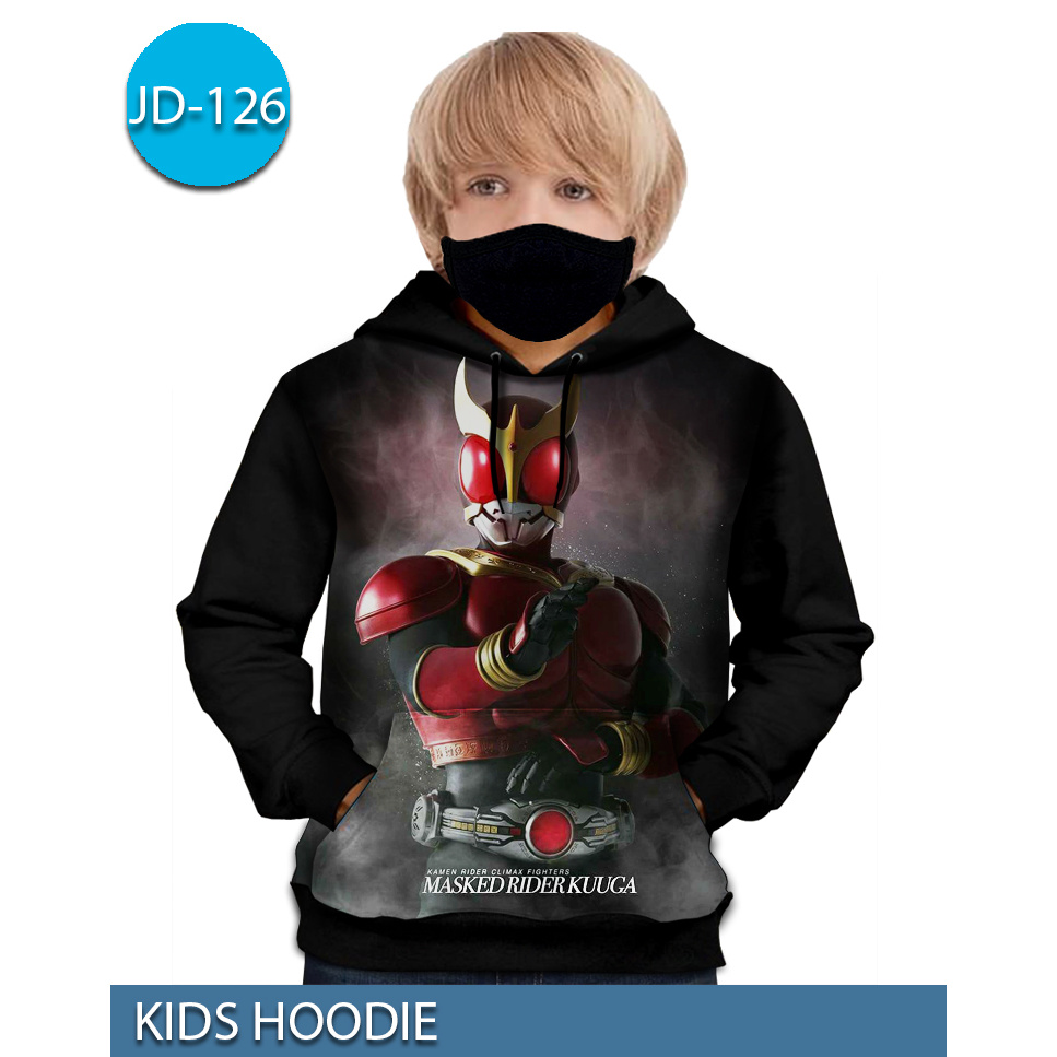 Áo Khoác Hoodie Họa Tiết Kamen Rider Kuga 3D JD-126