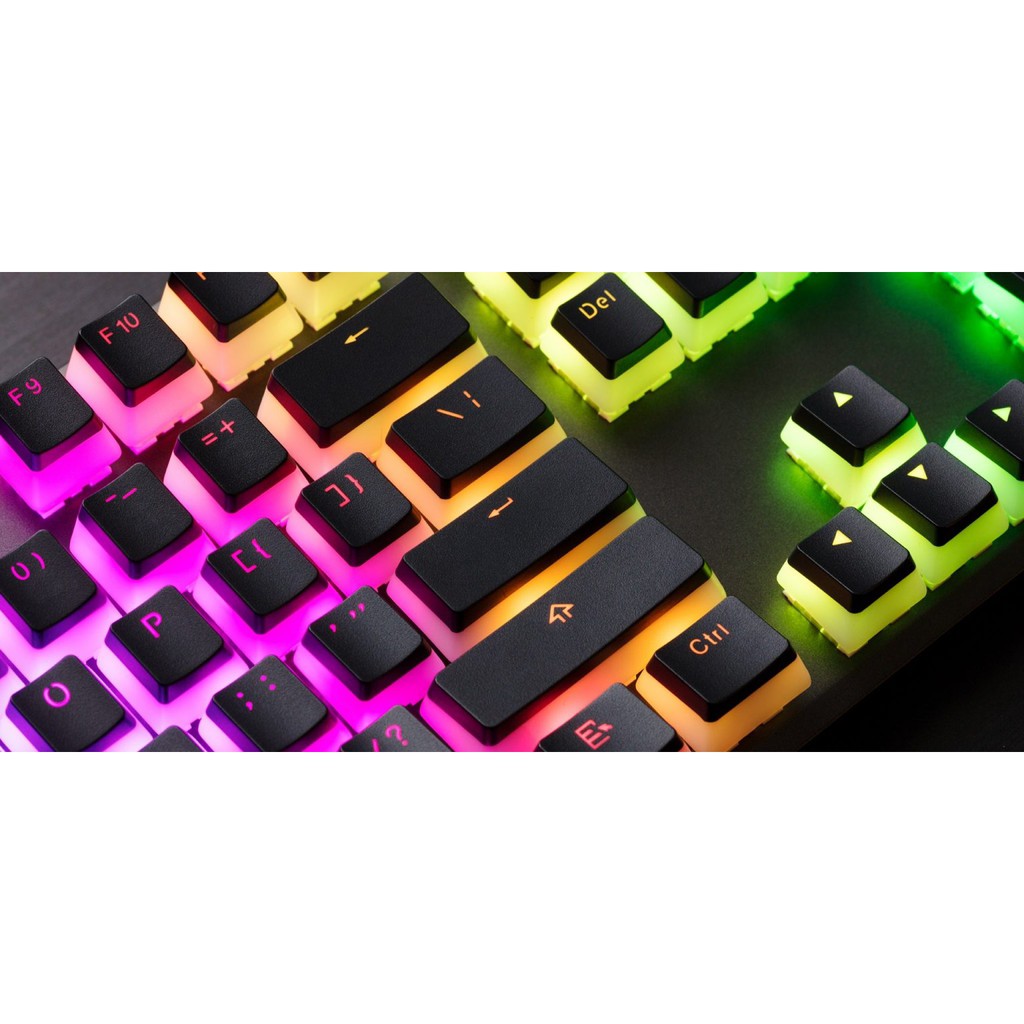 [Mã SKAMSALE03 giảm 10% đơn 200k] SET KEYCAP PUDDING NHỰA PBT XUYÊN LED 104 PHÍM