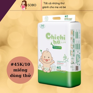Combo 10 miếng bỉm dùng thử chichiha m10/l10/xl10/xxl10/xxxl10