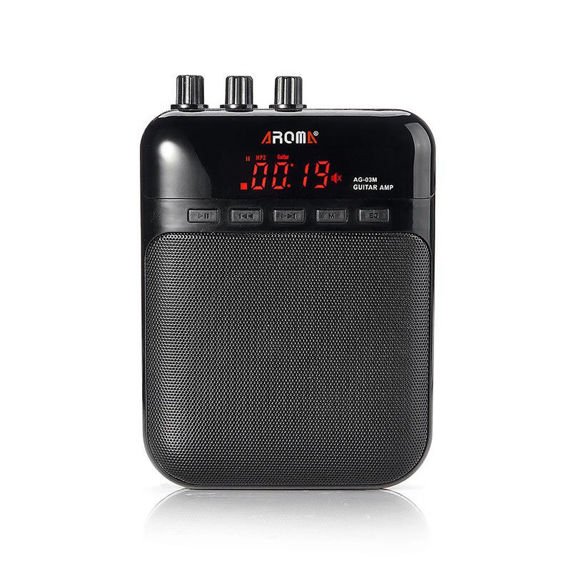 Ampli Guitar Cầm Tay Mini AROMA AG-03M nhỏ gọn