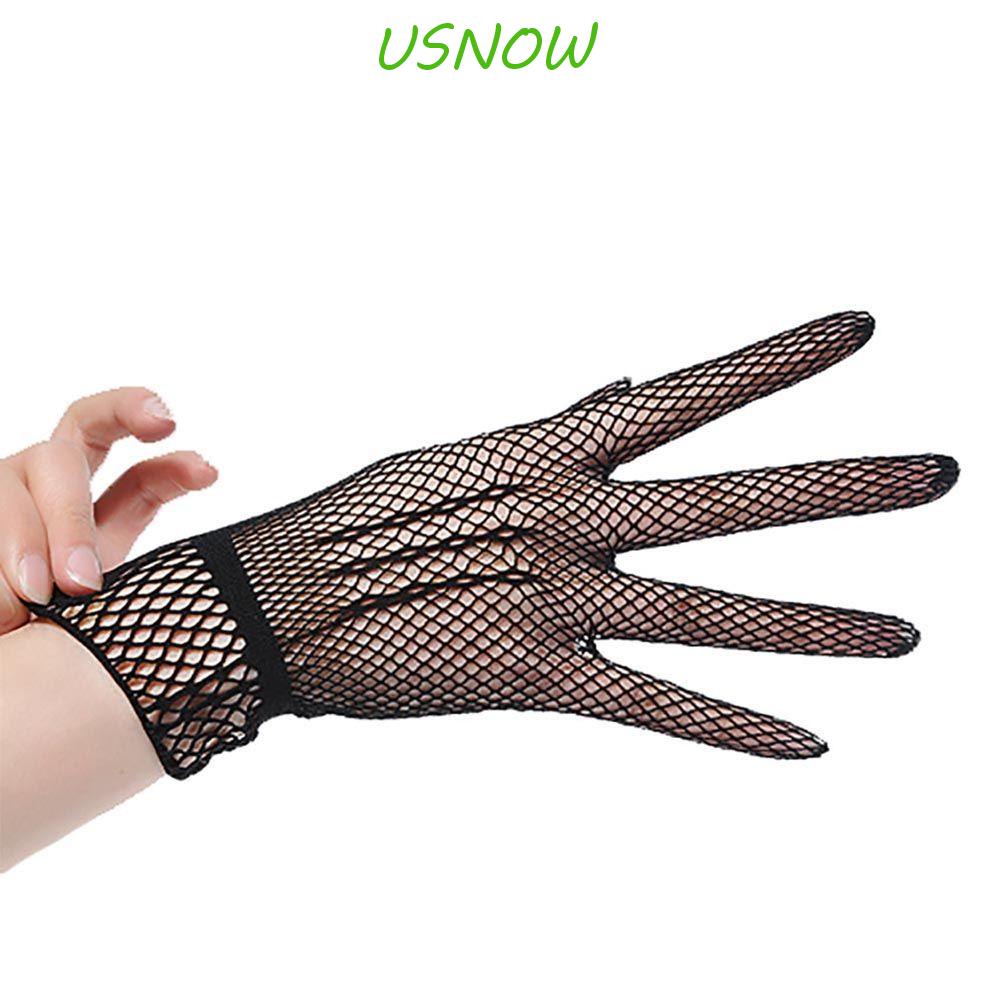 Găng Tay Nylon Mỏng Màu Trơn Chống Tia UV Cho Nữ