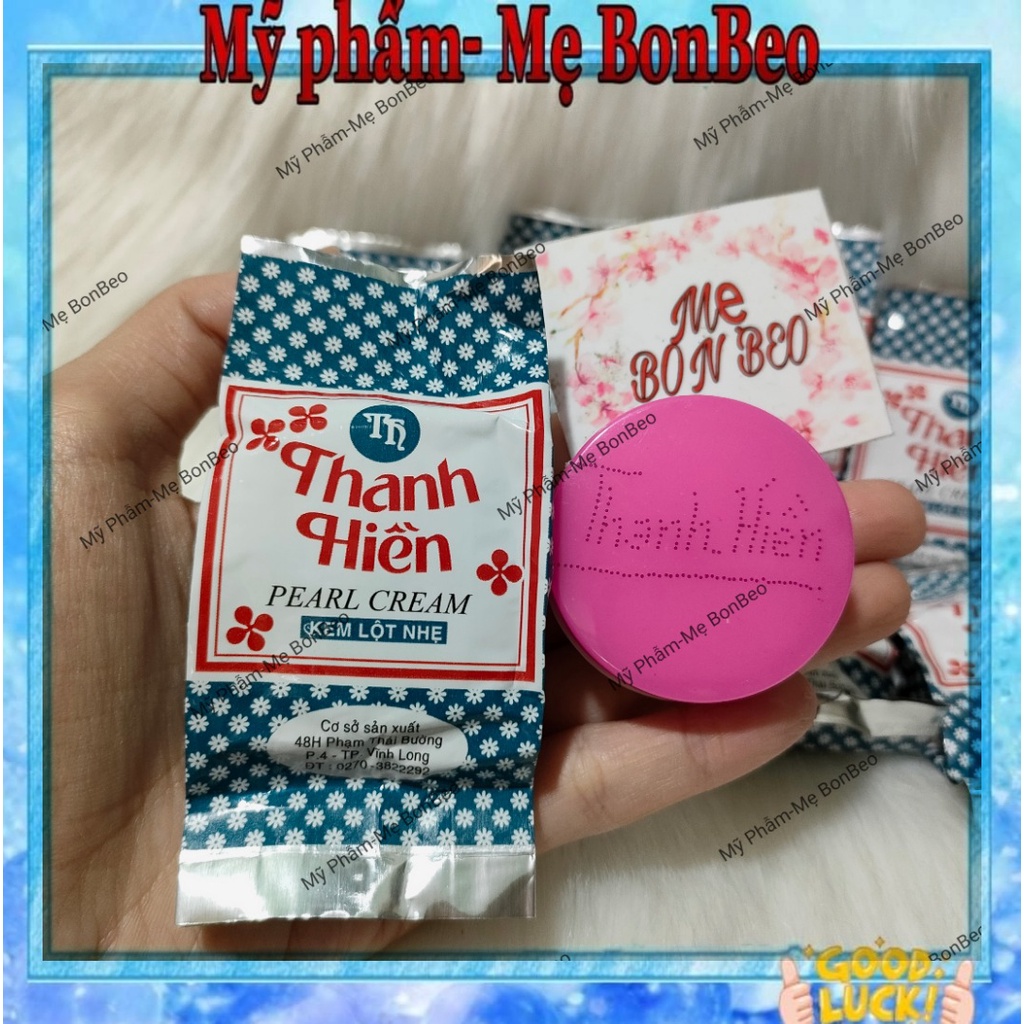 Kem Thanh Hiền có chữ trên nắp hộp hủ 3g
