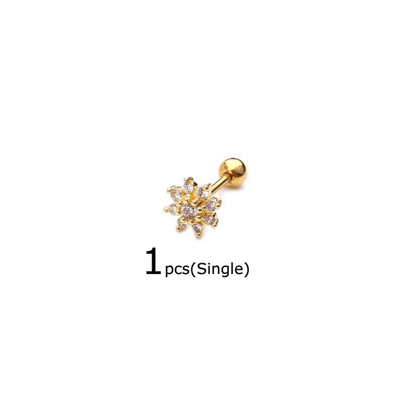Hoa Tai Đeo Sụn Vành Tai Tragus 20 gauge