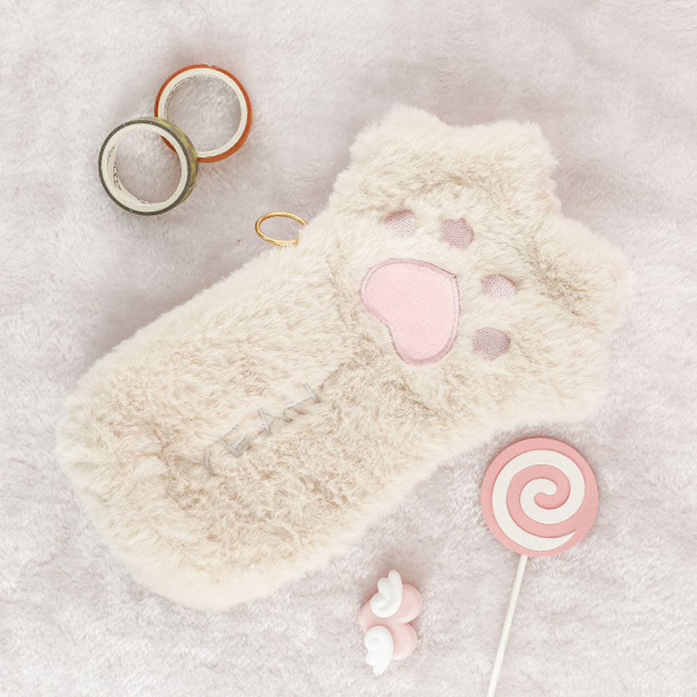 Hộp Bút Hình Bàn Chân Mèo Dễ Thương Tiện Dụng