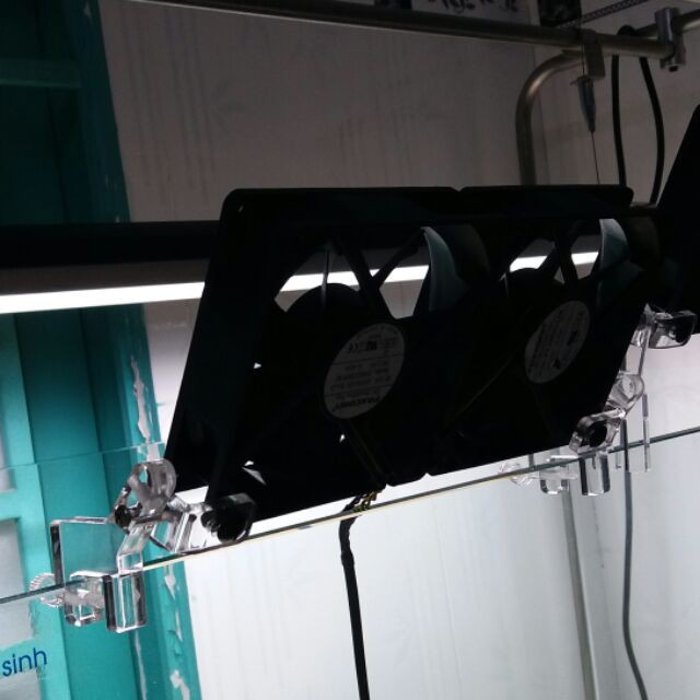 Bộ chân gác quạt DIY mica