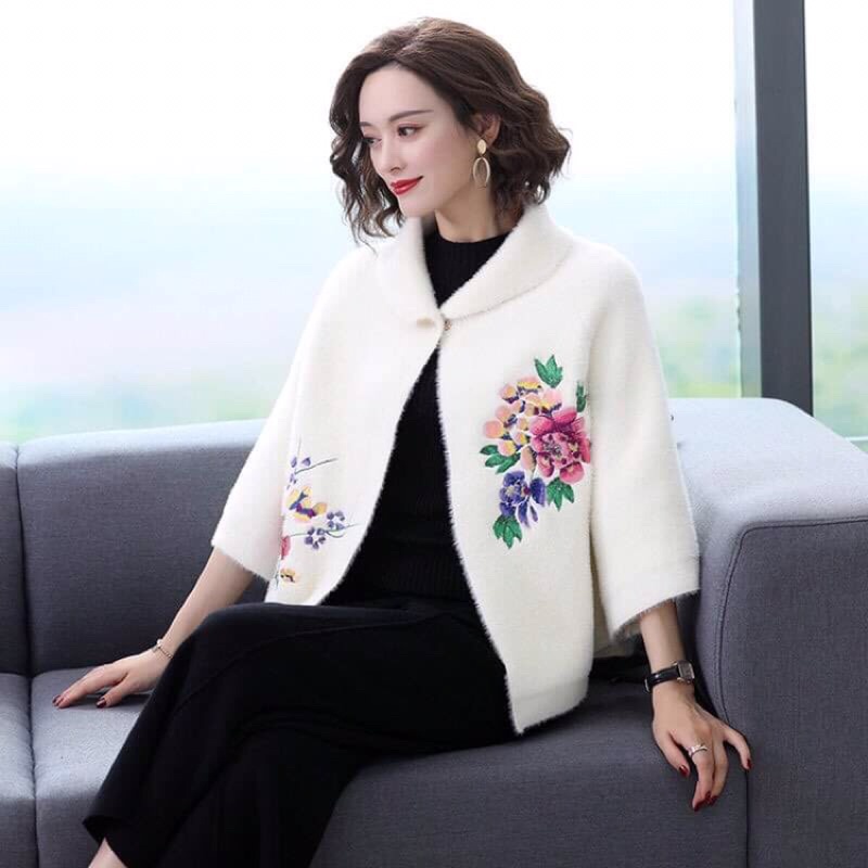 Áo khoác choàng dạ len cao cấp kiểu dáng sang trọng NP2458 | BigBuy360 - bigbuy360.vn